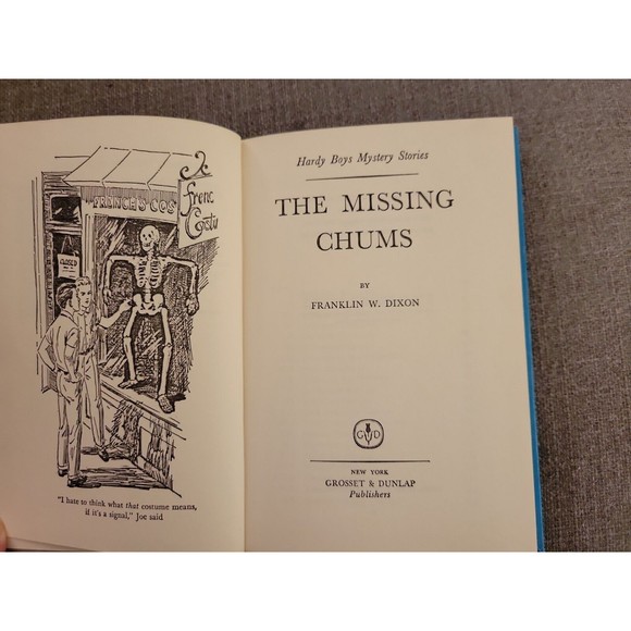 The Hardy Boys mystery series The  Missing Chums # 4 Franklin W Dixon - Picture 8 of 11